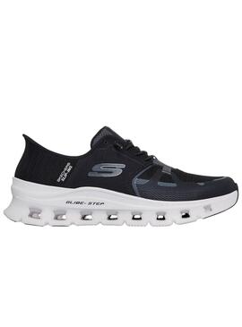 Chaussures Skechers Glide noires pour hommes