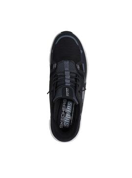 Chaussures Skechers Glide noires pour hommes