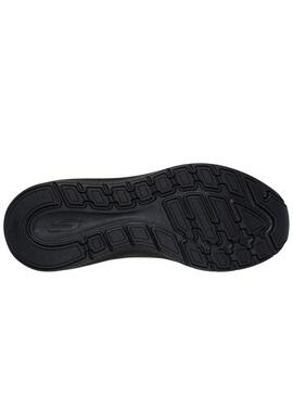 Chaussures Skechers Arch Fit noires pour femmes.
