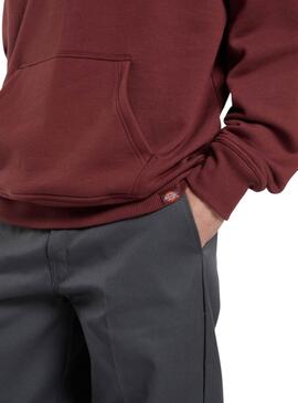 Sweatshirt Dickies Donut grenat pour homme.