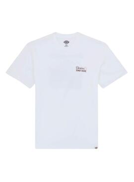 T-shirt Dickies Burns blanc pour homme