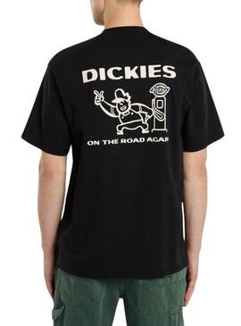 T-shirt Dickies Burns noir pour homme