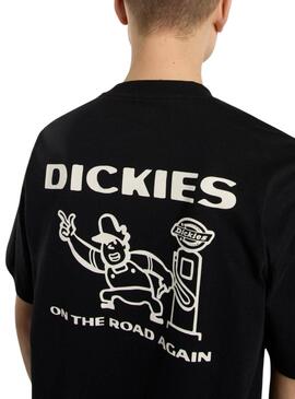 T-shirt Dickies Burns noir pour homme