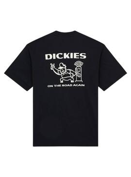 T-shirt Dickies Burns noir pour homme