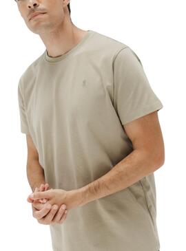 T-shirt Le Poulpe basique vert pour homme