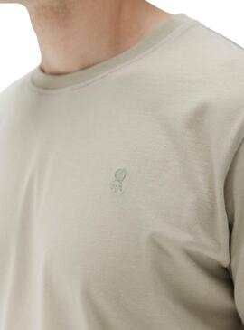 T-shirt Le Poulpe basique vert pour homme