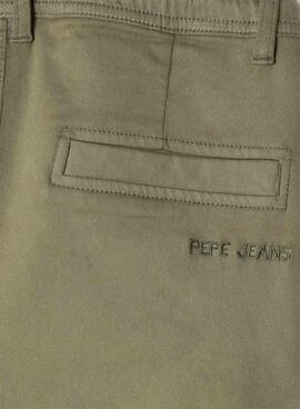 Pantalon Pepe Jeans cargo Chase vert pour garçon