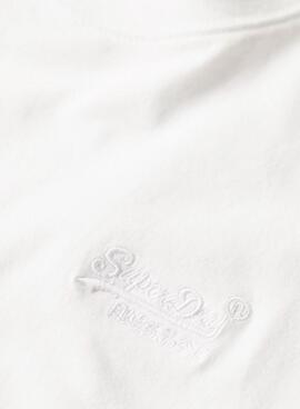 T-shirt Superdry Essential Logo blanc pour homme