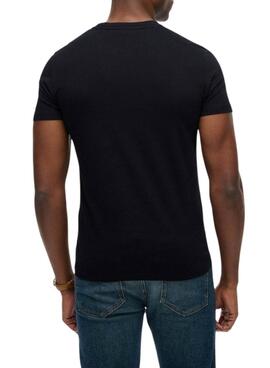 T-shirt Superdry Essential Logo noir pour homme