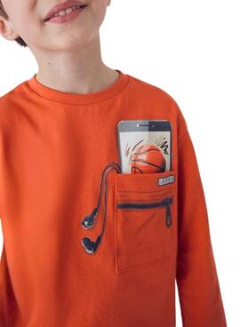 Maillot à manches longues trampantojo Orange