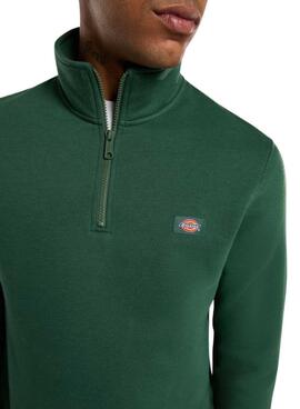 Sweat à capuche Dickies Oakport vert pour homme