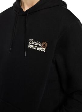 Sweat à capuche Dickies Donut House noir pour homme