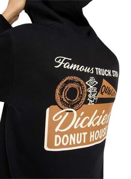 Sweat à capuche Dickies Donut House noir pour homme