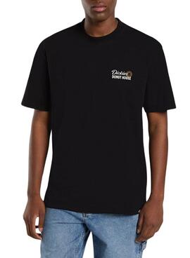 T-shirt Dickies Donut House noir pour homme