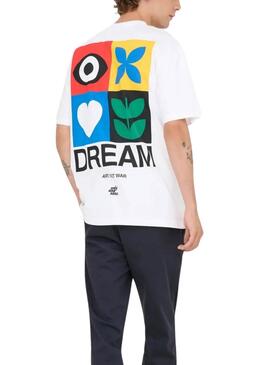 T-shirt Only and Sons Art not War blanche pour homme