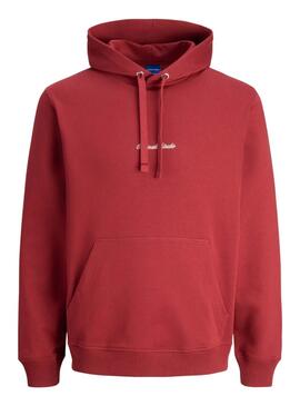 Sweatshirt Jack and Jones Norrebo red for men