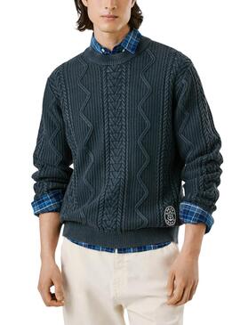 Maillot Pepe Jeans Perry bleu marine pour homme