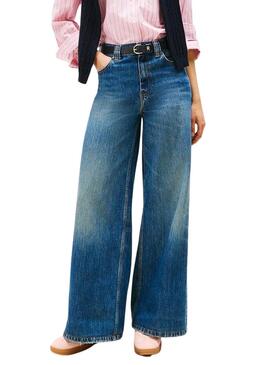 Chaussures Tommy Hilfiger Heritage rose pour femme.