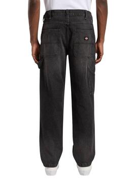 Pantalon en jean Dickies Garyville noir pour homme