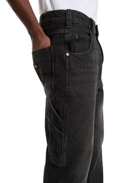 Pantalon en jean Dickies Garyville noir pour homme
