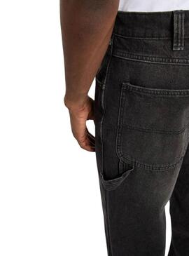 Pantalon en jean Dickies Garyville noir pour homme