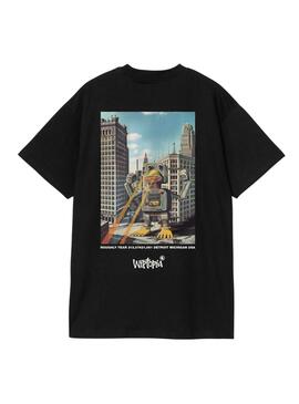 T-shirt Carhartt Wiptopia noir pour homme