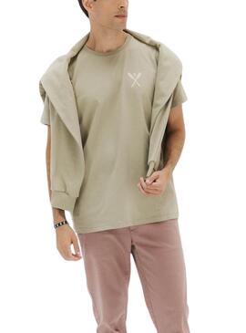 T-shirt El Pulpo Palas vert pour homme.