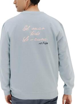 Sweatshirt Le Poulpe Le Bleu de la Mer pour homme