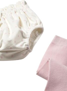 Ensemble Mayoral 3 pièces rose pour nouveau-né