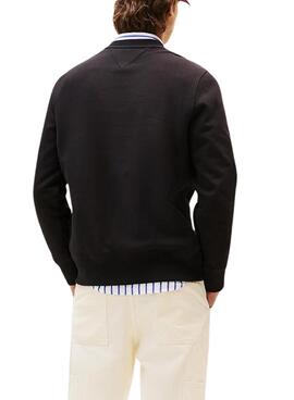Sweatshirt Tommy Hilfiger Arch noire pour homme