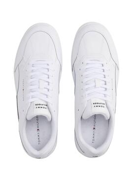 Baskets blanches pour homme Tommy Hilfiger.