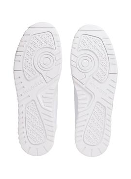 Baskets blanches pour homme Tommy Hilfiger.