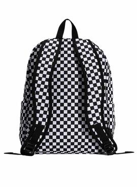 Sac à dos Vans Old Skool Checkerboard blanc et noir