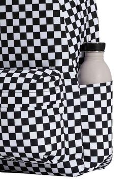 Sac à dos Vans Old Skool Checkerboard blanc et noir