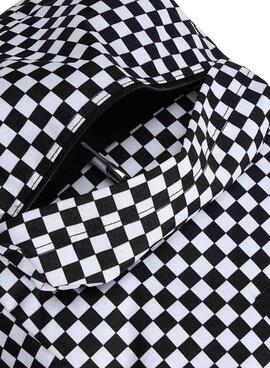Sac à dos Vans Old Skool Checkerboard blanc et noir
