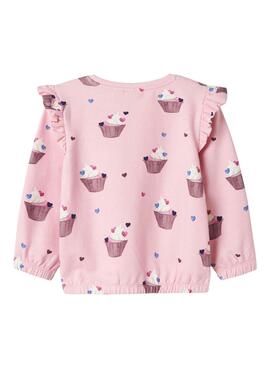 Sweatshirt Name It Naya marine pour fille