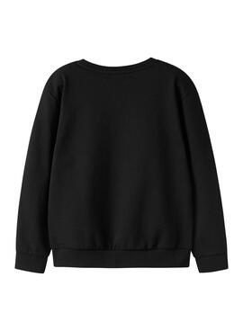 Sweatshirt Name It Noriana noir pour fille