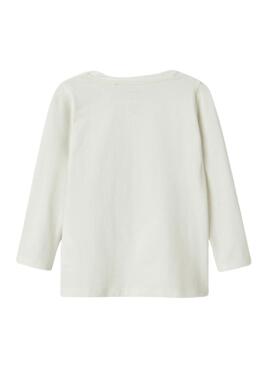 T-shirt Name It Nichola beige pour fille