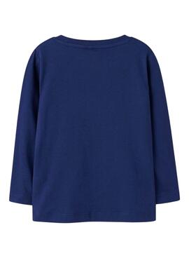 T-shirt Name It Ninna marine pour fille
