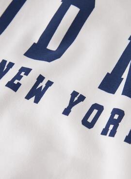 Sweatshirt Name It Nolen blanc pour garçon