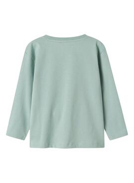 T-shirt Name It Abir vert pour garçon