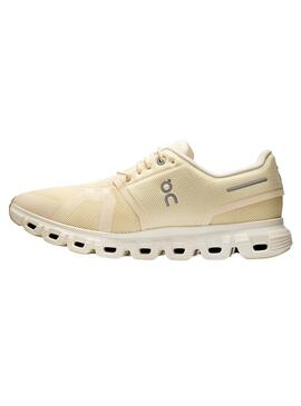 Chaussures On Cloud 6 jaunes pour femme