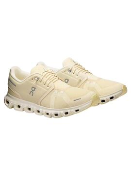 Chaussures On Cloud 6 jaunes pour femme