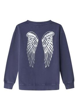 Sweatshirt Pepe Jeans Alissa marine pour fille