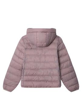 Veste matelassée Pepe Jeans Dahlia rose pour fille
