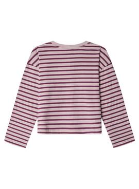 Maillot Pepe Jeans Adrianne à rayures pour fille