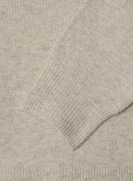 Gilet Pepe Jeans Belu beige pour fille