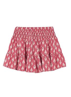 Jupe-pantalon imprimée rouge Mayoral pour fille