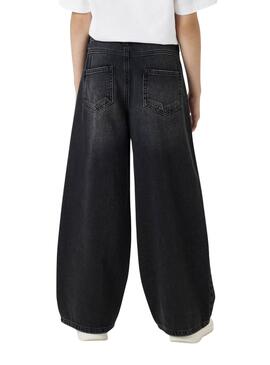 Jean Name It Rose noir détruit pour fille