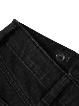 Jean Name It Rose noir détruit pour fille